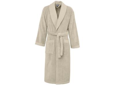 SENSEI MAISON Peignoir de bain mixte col ch&acirc;le Ficelle S