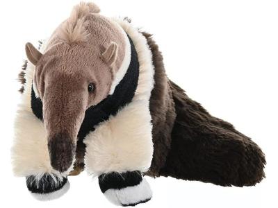 WILD REPUBLIC  Republic-11652 Peluche Fourmilier Cuddlekins, Jouets, 30cm, 11652, Brun