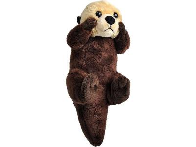 WILD REPUBLIC  peluche loutre de mer 20 cm en peluche marron