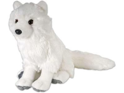 WILD REPUBLIC  peluche renard junior 30 cm en peluche blanc/gris