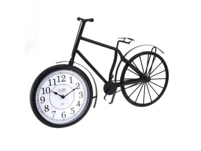 Atmosphera - Pendule d&eacute;corative V&eacute;lo - L. 49 cm - M&eacute;tal