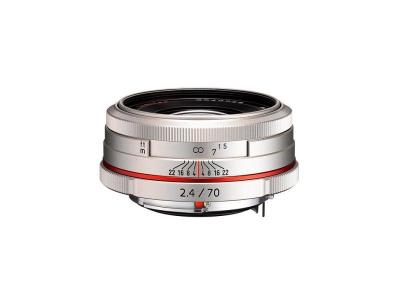 PENTAX  objectif 70mm f/2.4 hd ed al limited silver 