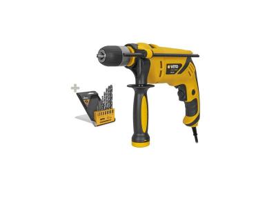 VITO PRO POWER Perceuse 850W VITOPOWER + 8 Forets ACIER VITO Haute Qualit&eacute; 