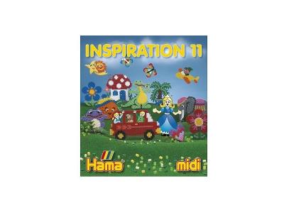 HAMA  - 399-11 - Loisirs Cr&eacute;atifs - Livre Inspiration n&deg;11 - Perles &agrave; Repasser Midi - 64 Pages