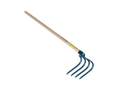 OUTILS PERRIN Crocs &agrave; b&ecirc;cher ou &agrave; b&eacute;ton 4 dents 21 cm emmanch&eacute; 1,35 m