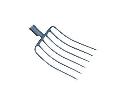 OUTILS PERRIN  Fourche &agrave; Ensilage sans Manche, 6 Dents, 35cm Largeur