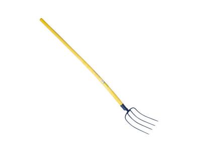 OUTILS PERRIN PERRIN - fourche &agrave; fumier douille 4 dents manche composite courbe 135