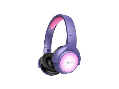 PHILIPS Casque supra-aural sans fil Bluetooth  TAKH402PK/00 Rose 