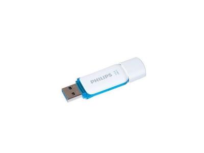 PHILIPS Cle USB 3.0  FM16FD75B Snow edition 16Go Blanc