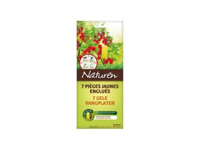NATUREN Piege jaune englu&eacute; anti-pucerons - lot de 7