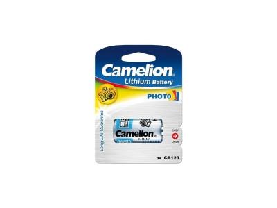CAMELION Pile sp&eacute;ciale au lithium CR123A pour appareils photo 3V - 1 pi&egrave;ce