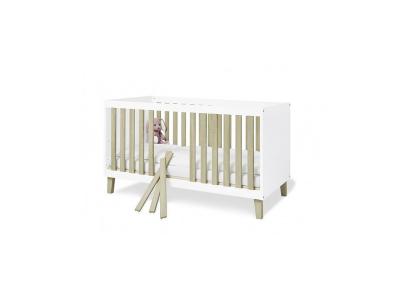 PINOLINO  lit pour enfant blanc, bois plastique, bois lit coffre 110032