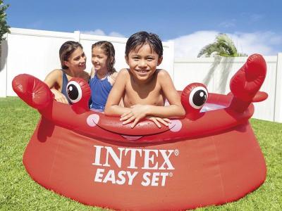 INTEX  Easy Set Crab 183x51 Cm Pool Rouge 183 x 51 cm