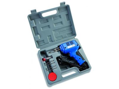  Fer &agrave; souder - 100W - 200V - avec 3 points, fil et p&acirc;te &agrave; souder