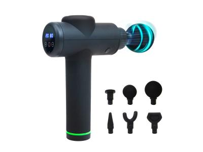 PRIXTON Pistolet de Massage Xtreme MGF200 - Puissance 45W - 30 Vitesses - 6 T&ecirc;tes - Sans fil