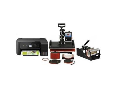 MONSTERSHOP PixMax Presse &agrave; Chaud 5 en 1 avec Imprimante