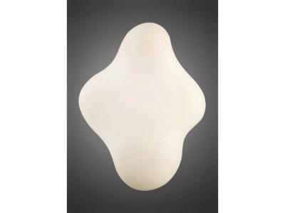  Plafonnier/Applique Eos Ampoules 3W LED 3000K IP44, 280lm, blanc opal
