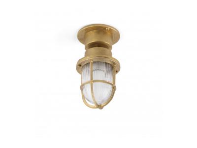 FARO BARCELONA Faro Mauren - Lampadaire Ext&eacute;rieur &Agrave; 1 Lumi&egrave;re En Laiton Ip44, E27