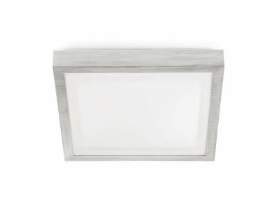 FARO BARCELONA Plafonnier salle de bains gris Tola 1 ampoule