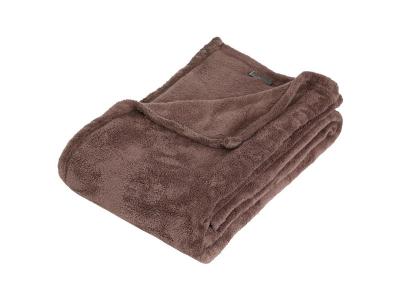 ATMOSPHERA CREATEUR D INTERIEUR Plaid polaire microfibre - Taupe - 125 x 150 cm - Effet ultra doux