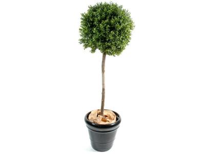 PEGANE Plante artificielle haute gamme Sp&eacute;cial ext&eacute;rieur / Buis boule coloris vert - Dim : H.170 x D.60 cm
