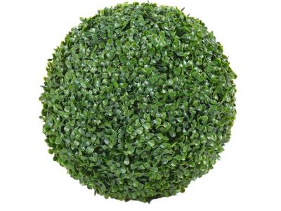 PEGANE Plante artificielle haute gamme Sp&eacute;cial ext&eacute;rieur / Buis boule GG artificiel - Dim : H.54 x D.54 cm