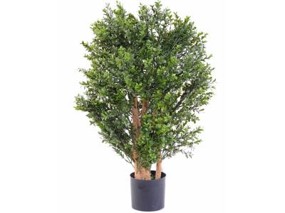 PEGANE Plante artificielle haute gamme Sp&eacute;cial ext&eacute;rieur / BUIS Artificiel Buisson UV - Dim : 70 x 50 cm