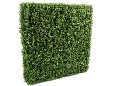 PEGANE Plante artificielle haute gamme Sp&eacute;cial ext&eacute;rieur/Buis artificiel Haie de structure en m&eacute;tal coloris vert - Dim : 149 x 35 x 100 cm 