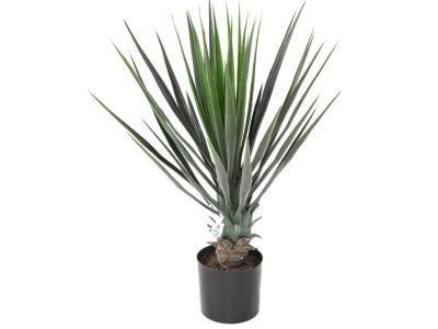 PEGANE  - Plante artificielle haute gamme Sp&eacute;cial ext&eacute;rieur / yucca Artificiel - Dim : 60 x 40 cm