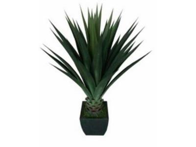 Plante artificielle verte en pot - Dim : H.130 cm -PEGANE-