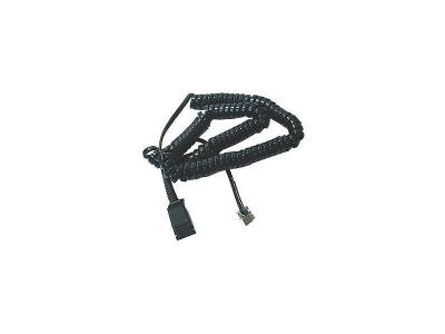 PLANTRONICS  U10P c&acirc;ble sandard pour casque t&eacute;l&eacute;phone QD-RJ9