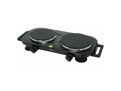 BLACK PEAR BLACKPEAR BHP 004 Plaque de cuisson - 2 feux - 2250 W - Noir 