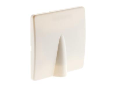 ZENITECH Diwone-Plaque sortie de c&acirc;ble 16A vis + griffes Blanc - Diwone