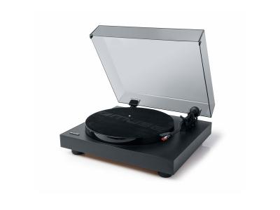 MUSE Platine vinyles MT-105 B avec Fonction d'arr&ecirc;t Automatique et Adaptateur d'enregistrement 45 TR/Min Noir MT-105B 