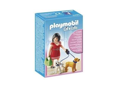 Playmobil 5490 : Femme avec chiots