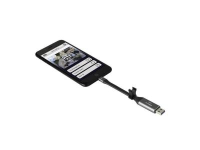 PNY  Duo-Link 3.0 Cable Design - Cl&eacute; USB - 32 Go - USB 3.0 / Lightning