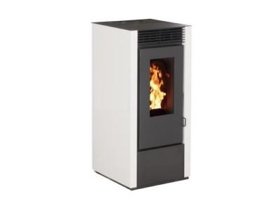 INTERSTOVES  Po&ecirc;le &agrave; granules MARINA 14KW Etanche Canalisable - Blanc 