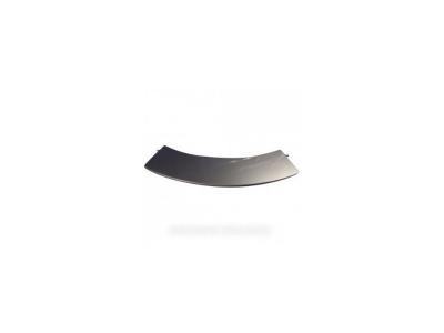 SIEMENS Poignee de hublot 210x65x25mm argent pour lave linge 