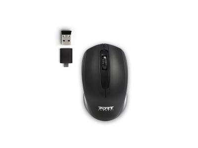 PORT DESIGNS Souris PC Port Budget sans fil - Noir