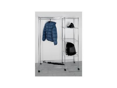 Paris Prix Portant &agrave; V&ecirc;tements Design Badis 181cm Argent