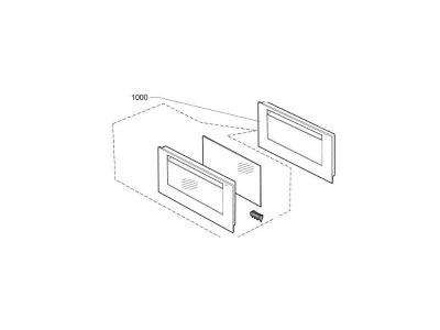 WHIRLPOOL Porte Assemblee De Four Rep 1000 Pour Four  - 481069112231