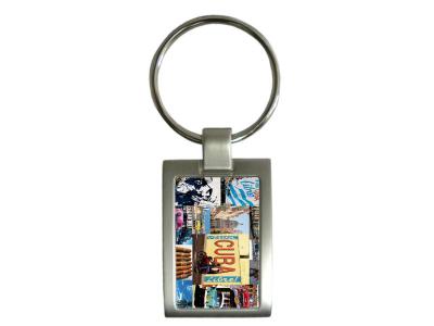  CBKREATION Porte clef Cuba by Cbkreation Dim : 4 x 2.5 cm (hors anneau) 