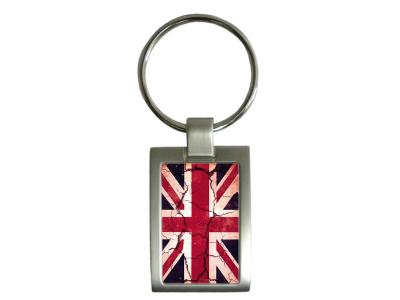  Porte clef UK craquel&eacute; by Cbkreation 