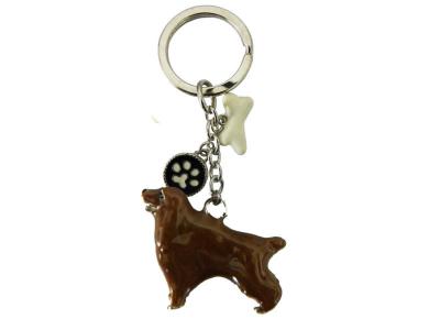 LE MONDE DES ANIMAUX Porte-cl&eacute;s Chien 