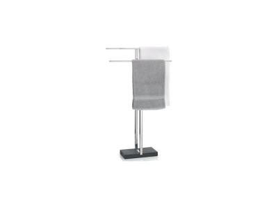Porte serviettes &agrave; poser  Menoto inox poli Blomus