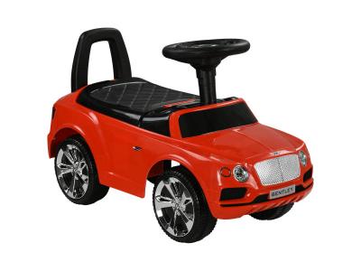  Porteur trotteur enfants voiture licence Bentley Bentayga 18-36 mois coffre - klaxon - 67 x 29 x 39 cm rouge