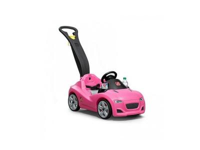 STEP 2 Step2 - Voiture &agrave; pousser pour enfants Whisper Ride Rose Rose