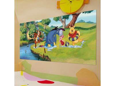 WINNIE / Poster g&eacute;ant Horizontal- Papier peint 202x90 cm-D&eacute;coration murale -