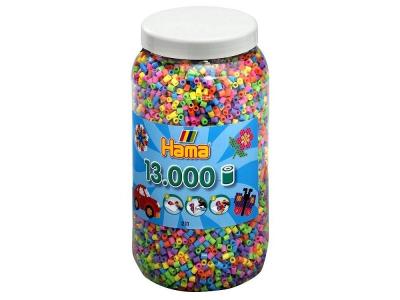 HAMA  Beads Jeu De Construction Midi Pastel