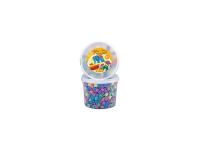 HAMA  - Pot de 600 perles -  Maxi : Perles pastel